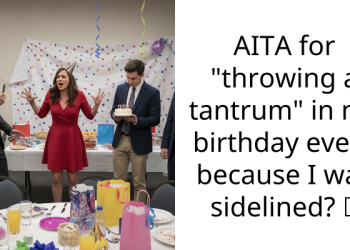 Woman Gets Accused Of “Throwing Tantrum” After Being Sidelined On Her Birthday, Redditors React