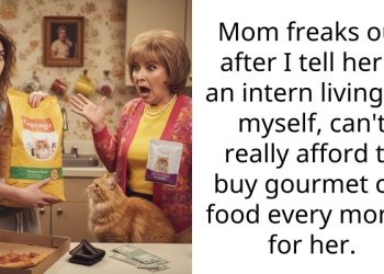 Intern’s Refusal To Fund Mom’s Luxury Cat Food Unveils Financial Strain And Ent*tlement, Exposing History Of Job-Hopping And Borrowing