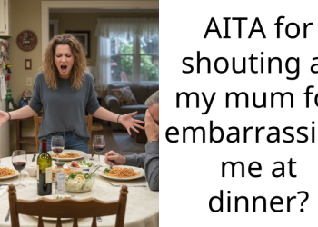 Teen Gets Dragged To Filth For Shouting At His Autistic Mom For “Embarra*sing” Him At Family Dinner
