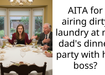 16 Y.O. Daughter Exposes Cheating Dad In Front Of His Boss And Friends, Gets Called Childish And Selfish For Risking Him His Job