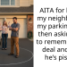 Generosity Backfires As Offering Neighbor Parking Spot Turns Sour When Boundaries Are Ignored