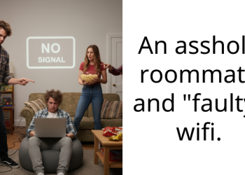 Fed-Up College Student Teams Up With His Second Roommate To Teach Their Truant Housemate A Lesson About Courtesy By Blocking His Internet Access