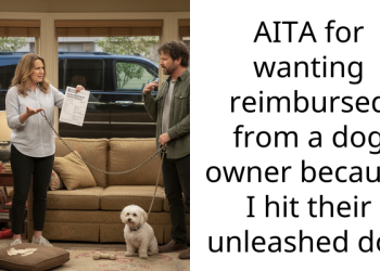 Driver Hits Unleashed Dog, Demands Dog Owner Pays For Car Repairs