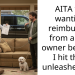 Driver Hits Unleashed Dog, Demands Dog Owner Pays For Car Repairs