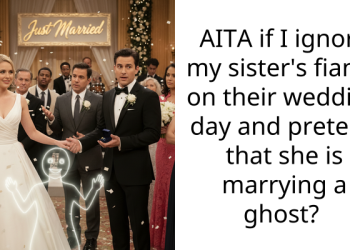 Younger Brother Pretends His Sister Is Marrying Ghost After Receiving Flirty, Inappropriate Messages From Groom
