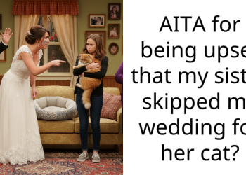 A Groom Yelled At His Sister For Missing His Wedding Because Her Cat Of 19 Years Died The Same Day