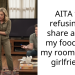 Redditor Asks If He Is Right for Not Wanting to Share Food with Roommate’s Girlfriend