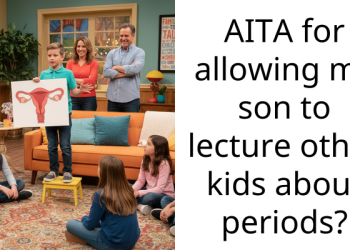 Mom Asks If She Was Wrong For Allowing Her Son To Lecture Other Kids About Periods