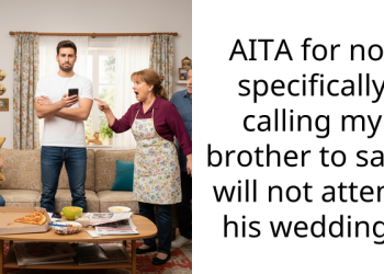 Chronic Introvert Ignites Family Firestorm After Ghosting Brother’s Wedding Without Prior Notice