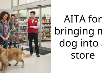 Woman Gets “Stressed” After A Girl Brought Her Dog Into A Store That Permits Dogs