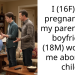16 Y.O. Woman Gets Slapped By Boyfriend For Considering Abortion After Discovering She’s Three Weeks Pregnant, Asks People Online For Advice