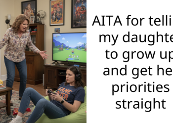 Mom Criticizes Daughter’s Priorities After Babysitting Request – She Wants Nail Appointment, Despite Living In Pigsty