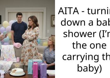 Woman Turns Down A Baby Shower Arranged By Inlaws Because They Planned It Without Her Consent