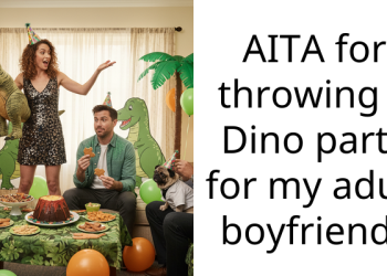 Caring GF Throws Her Adult BF a Dino-Themed Party He Has Been Wishing For Since He Was a Kid, Gets Thanked For “Making Him Look Stupid”