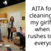 Redditor’s Decision To Stop Cleaning Up After Nurse Girlfriend Sparks A Fiery Debate On Household Responsibilities