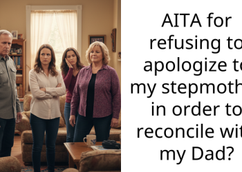 Woman Blatantly Refuses To Apologize To Her Stepmom In Order For Her To Reconcile With Her Dad