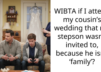 Wife Torn Between Family Wedding And Husband’s Refusal To Attend Due To Stepson Not Being Invited
