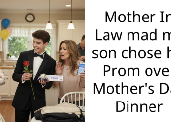 Redditor’s MIL Loses Her Cool After Grandson Chooses To Attend His Senior Prom Over The Family’s Mother’s Day Dinner