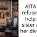 Spoiled Sister Chooses Rich Husband Over Finishing College And Working, Now Divorced Asks For Financial Help And Gets Rejected