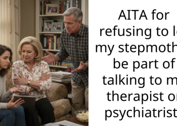 Embittered Teenager Wonders If He’s A-hole For Not Allowing Stepmom To Attend Therapy Sessions With Him