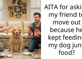 Redditor Kicks Out His Roommate For Giving His Elderly Dog Junk Food, Making His Medical Condition Worse