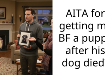 Lady Gets An Unexpected Reaction From Grieving BF After Gifting Him A New Puppy