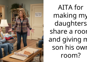 Mother Ponders Room Sharing Solutions For Her Three Children