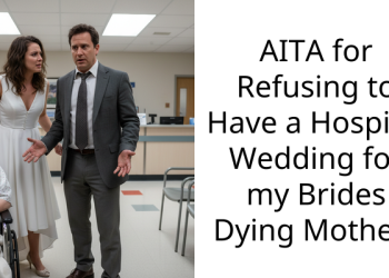 Man Refuses His Bride’s Request For A Hospital Wedding So Her Dying Mother Could Attend