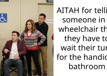 Nursing Mom Asks If She’s Wrong For Telling Someone In Wheelchair To Wait Their Turn To Use The Handicap Bathroom