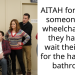 Nursing Mom Asks If She’s Wrong For Telling Someone In Wheelchair To Wait Their Turn To Use The Handicap Bathroom