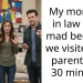 Mother-In-Law Furious When Son and Daughter-In-Law Spend 30 Minutes with Her Family Instead of Accepting Her Invite, Despite Seeing Her Regularly
