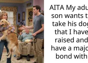 Redditor Cries Out As Her Adult Son Wants To Take His Dog That She Has Trained And Bonded With