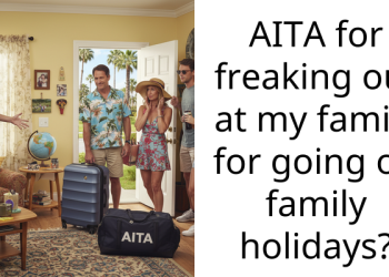 Lady Wrestles With Heartache After Being Excluded From Family Vacation For The Umpteenth Time