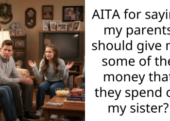 Redditor Requests Some Of The Money Her Parents Spend On Her Genius Sister After Being Forced To Move For Her
