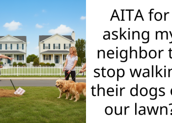 Redditor Receives Pushback From Neighbors After Demanding They Stop Walking Their Dogs On Their Lawn