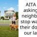 Redditor Receives Pushback From Neighbors After Demanding They Stop Walking Their Dogs On Their Lawn