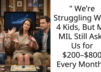 ” We’re Struggling With 4 Kids, But My MIL Still Asks Us for $200–$800 Every Month “