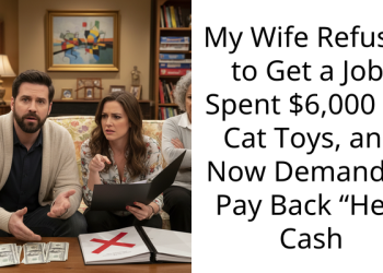 My Wife Refuses to Get a Job, Spent $6,000 on Cat Toys, and Now Demands I Pay Back “Her” Cash