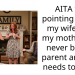 AITA for pointing out to my wife that my mother will never be her parent and she needs to stop?