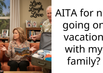 AITA for not going on vacation with my family?