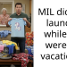 MIL did our laundry while we were on vacation??