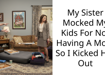 My Sister Mocked My Kids For Not Having A Mom So I Kicked Her Out