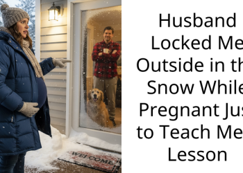 My Husband Locked Me Outside While I Was Pregnant… Then Laughed About me! AIO?