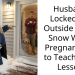 My Husband Locked Me Outside While I Was Pregnant… Then Laughed About me! AIO?