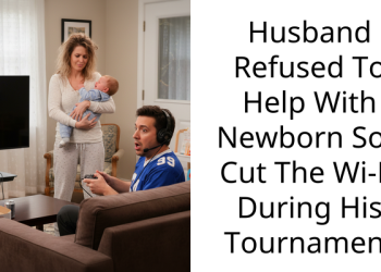 I Cut The Internet While He Was Playing… Because He Ignored Our Crying Newborn