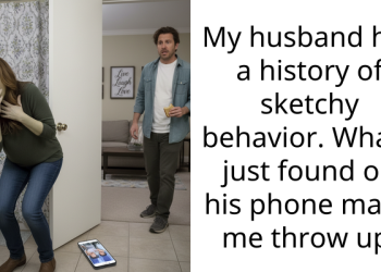 My husband has a history of sketchy behavior. What I just found on his phone made me throw up.