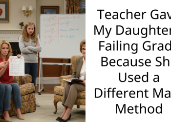 Teacher Gave My Daughter a Failing Grade Because She Used a Different Math Method