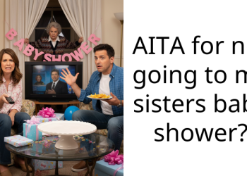 AITA for not going to my sisters baby shower?