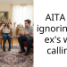 AITA for ignoring my ex’s wife calling?