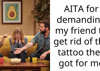 AITA for demanding my friend to get rid of the tattoo they got for me